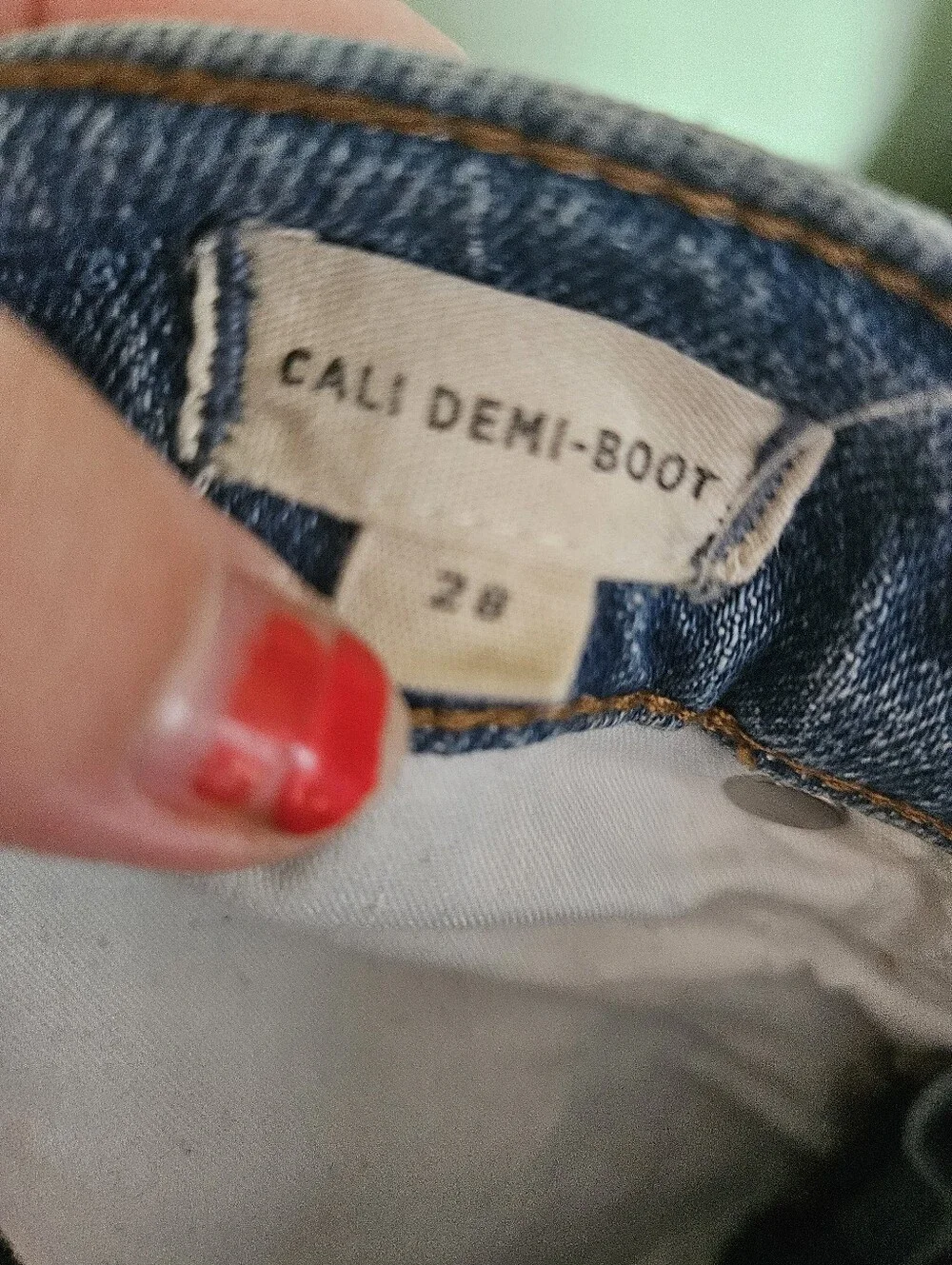 Madewell Cali Demi Boot Cut — Light Blue Wash